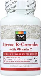 365 Everyday Value, Stress B Complex w Vitamin C, 60 ct