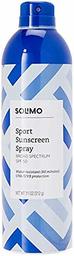 Amazon Brand - Solimo Sport Continuous Sunscreen Spray Broad Spectrum SPF 50, 11 fl oz