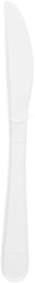 AmazonBasics Heavy-Weight Plastic Knives, White, 1,000-Count