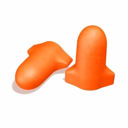 AmazonBasics Soft Foam High Visibility T Shape Ear Plugs, 200-Pair