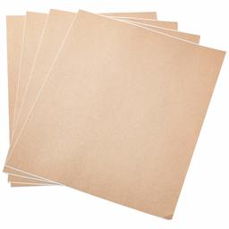 AmazonBasics runde Etiketten für Laser- und Tintenstrahldrucker, 6,4 cm, Kraftpapier, Braun, 90 Stück