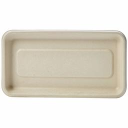 AmazonBasics Composteerbare PLA Koude Beker Deksels, 8.3 x 4.5 Inches, Kraft