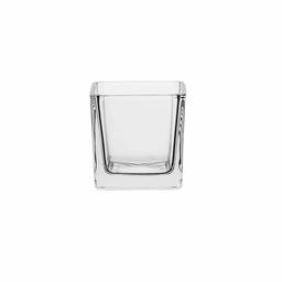 AmazonCommercial Glass Candle Holder, 3.7 oz., Set of 6