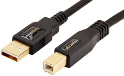 AmazonBasics USB 2.0 Printer Type Cable - A-Male to B-Male Adapter Cord