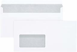 AmazonBasics Self-Adhesive Envelope DL 110 x 220 mm White