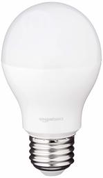 AmazonBasics 60 Watt Equivalent, Daylight, Dimmable, 15,000 Hour Lifetime, A19 LED Light Bulb, 6-Pack