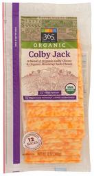 365 Everyday Value, Organic Colby Jack Slices, 12 oz