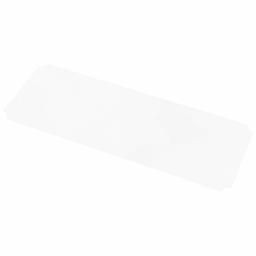 AmazonBasics Lot de 4 revêtements pour étagère grillagée Qualité industrielle Très épais 35,56 x 91,44 cm Transparent