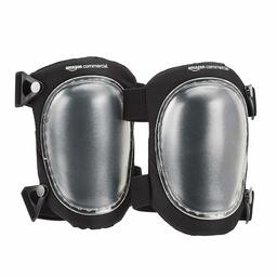 AmazonCommercial - Rodilleras giratorias, 9 pulgadas, transparente, Transparente, Una talla