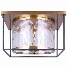 Rivet Mid-Century Modern Flush mount, 15.75