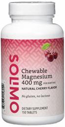 Amazon Brand - Solimo Magnesium Oxide Chewable, 150 count