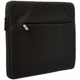 AmazonBasics - Laptophoes met voorvak Laptophoes 33 cm zwart