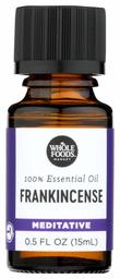 Whole Foods Market, 100% Essential Oil Frankincense, 0.5 oz
