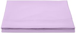 AmazonBasics Drap plane en microfibre, 240 x 320 + 10 cm - Violet (Lavande)