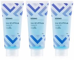 [Amazonブランド] SOLIMO (ソリモ) シェービングジェル 205g × 3本パック