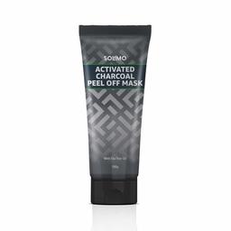 Amazon Brand - Solimo Acne Control Charcoal Peel-off Face Mask 100g