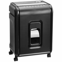 AmazonBasics 11~12-Sheet High-Security Micro-Cut Paper, CD, and Credit Card Shredder with Pullout Basket