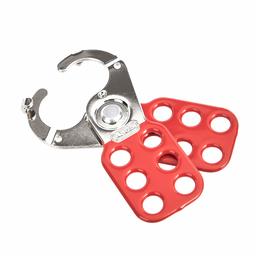 AmazonCommercial Lockout Tagout - Broche de acero con lengüetas (1 pulgada)