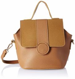 Flavia Women's Handbag (Dark Tan)