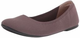 Amazon Essentials Women's Ballet Flat, Mauve Knit, 8 B US