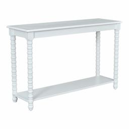 Amazon Brand – Ravenna Home Traditional Solid Pine End Table, 15.75