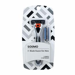 Solimo MotionSphere Rasoir 3 lames pour homme 1 Handle, 2 Cartridges