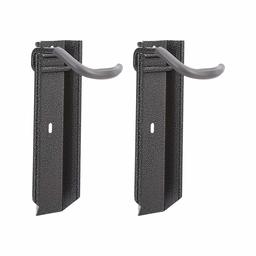 AmazonBasics Bike Hanger Hook - Steel, Hammertone Grey, 2-Pack