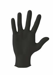 AmazonCommercial Powder Free Disposable Nitrile Gloves, 5 mil, Black, Size XL, 100 per Pack