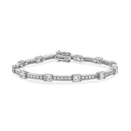 [Find] Amazon Collection roziumukuraddosuta-ringusiruba-kuria & Blue Princess & raundokattokyu-bikkuzirukoniaburesuretto, 18.4 cm Length Bracelet jeb04113 _ 110cl7qjd00 