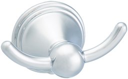 AmazonBasics Modern Towel and Robe Bathroom Hook, Chrome