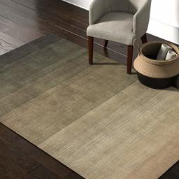 Amazon Brand – Rivet Modern Ombr&eacute; Wool Rug, 5' x 8', Charcoal