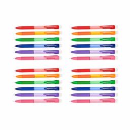 AmazonBasics - Portamine con impugnatura in gomma, punta fine (0,5 mm), confezione da 24