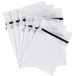 Eono Essentials Set von 6 Mesh Wäschebeutel-3 groß und 3 Mittel für Wäsche, Bluse, Strumpfwaren, Strumpf, Unterwäsche, Büstenhalter, Reise Wäschesack