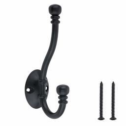 AmazonBasics AB5000-FB-5 Perchero para abrigo, negro mate
