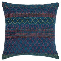 Amazon Brand – Rivet Tropical Chenille Woven Decorative Throw Pillow, 17