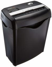 AmazonBasics Broyeur de Papier et Cartes de crédit 6 Feuilles (certifié reconditionné) Shredder Noir
