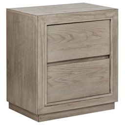 Amazon Brand – Stone & Beam Bishop Modern Wood Bedroom Nightstand, 24