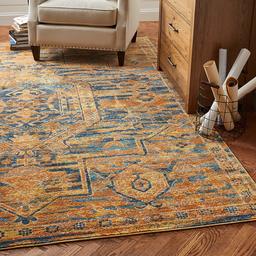 An Amazon Brand - Movian Osam - Rectangle Rug - Geometric Pattern