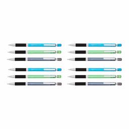 AmazonBasics Lot de 12 porte-mines avec clip en métal, pointe moyenne (0,7 mm)