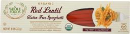 Whole Foods Market, Organic Red Lentil Gluten Free Spaghetti, 8 oz