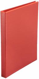 AmazonBasics Durable 1/2-Inch Round Ring Binder, Red, View, 6-Pack