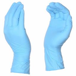 AmazonBasics poedervrij, dispenser, nitrile handschoenen, 5 mil, blauw, maat XL, 100 per verpakking, 10 stuks