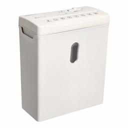 AmazonBasics 5-6 Sheet Cross Cut Shredder with Removable Bin for Paper and Credit Cards, Grey