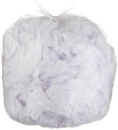AmazonBasics Bolsa para basurero, 1.1 mm clara, 150 unidades, 44 galones