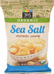 365 EVERYDAY VALUE Organic Sea Salt Potato Chips, 5 OZ