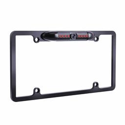 Pineeron - Placa de Licencia para cámara de Seguridad, Resistente al Agua, Alta sensibilidad, 8 LED IR de visión Nocturna, 1 Paquete