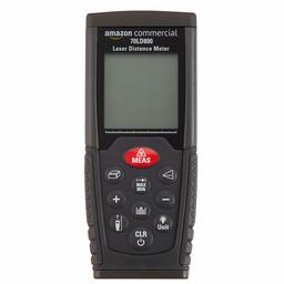 AmazonCommercial Laser 80m Distance Meter, Fast Measurement Ability of Outdoor