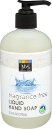365 EVERYDAY VALUE 365 Liquid Hand Soap Fragrance Free, 12.5 FZ