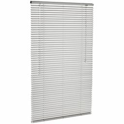 AmazonBasics Aluminium Venetian Blind, 80 x 130 cm, Silver