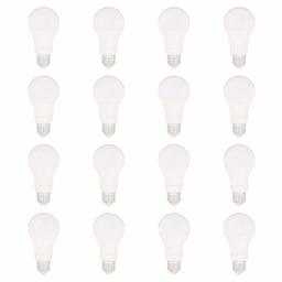 AmazonBasics – Bombilla LED equivalente a regulable, 10.000 horas de vida útil, A19